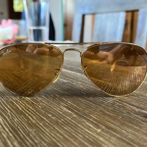 Ray Ban Accessories Ray Ban 325 Aviator Large Metal 004f 5514 3f Poshmark
